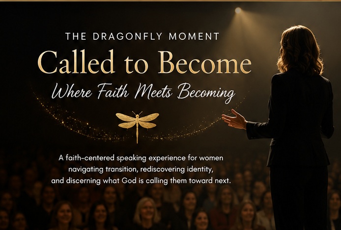 The Dragonfly Moment: Called to Become speaking event